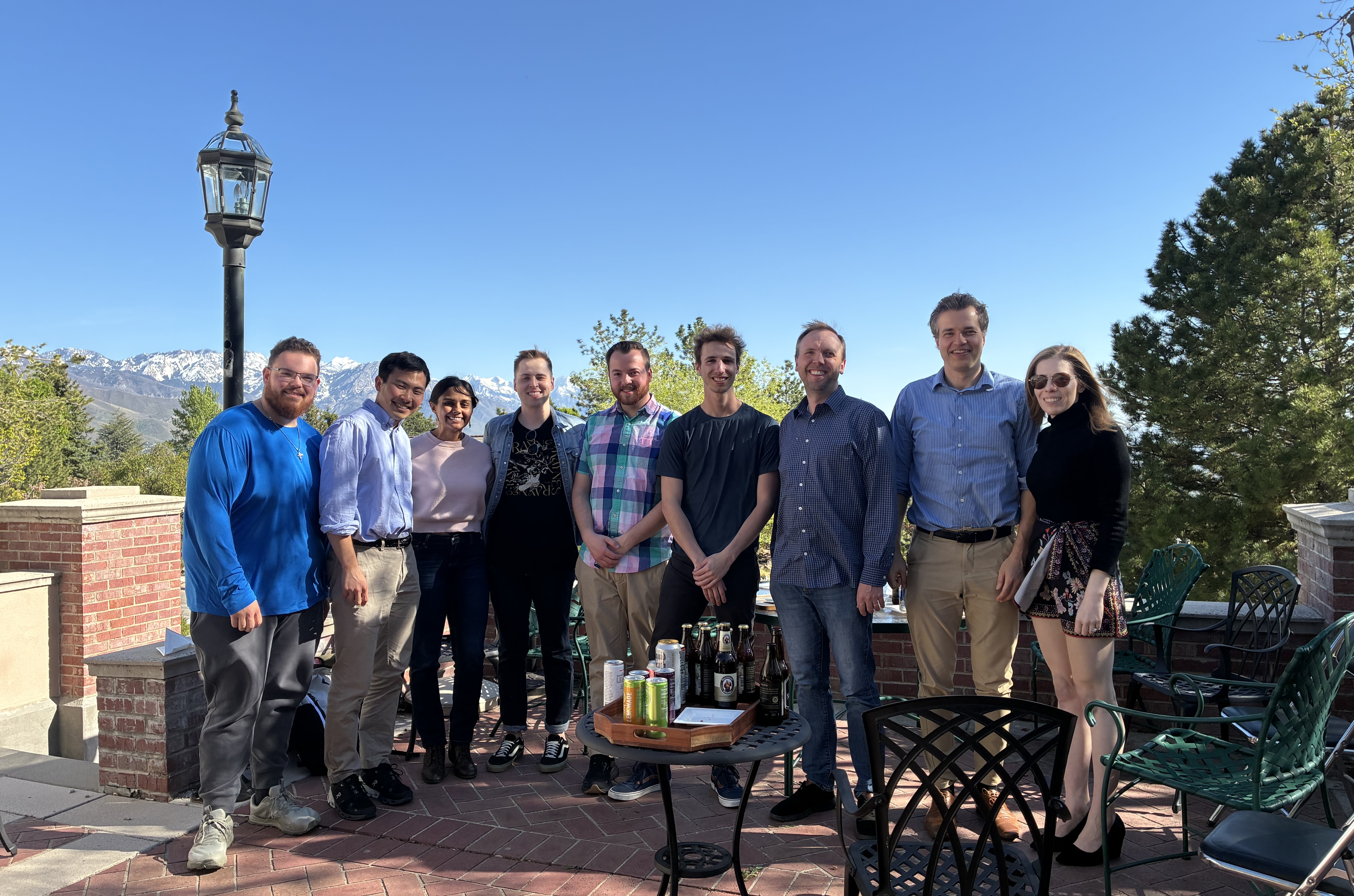 Annual lab party